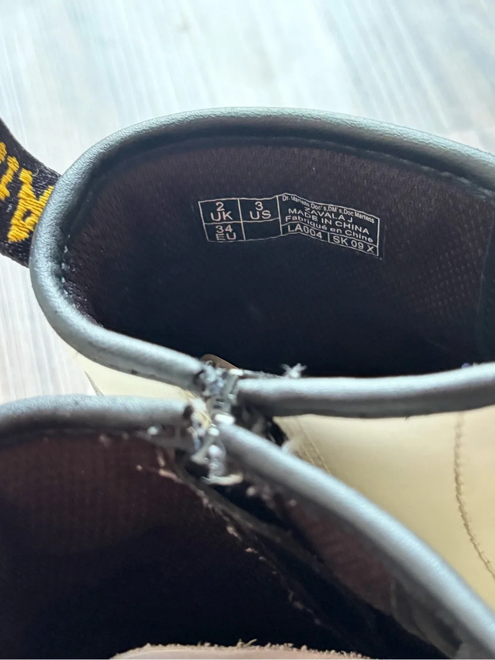 Dr. Martens Girls White Boots